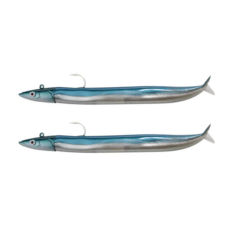 Leurres souples fiiish double combo crazy sand eel 150 off shore 15 cm 20g - Leurres souples | Pacific P&ecirc;che