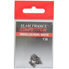 Emerillon baril coup team france match t20 (x10) - Acc. de montage feeder | Pacific P&ecirc;che