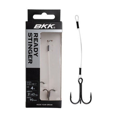 Stinger BKK Spear Stinger Fluoro Taille #4 (x2) - Stingers | Pacific P&ecirc;che