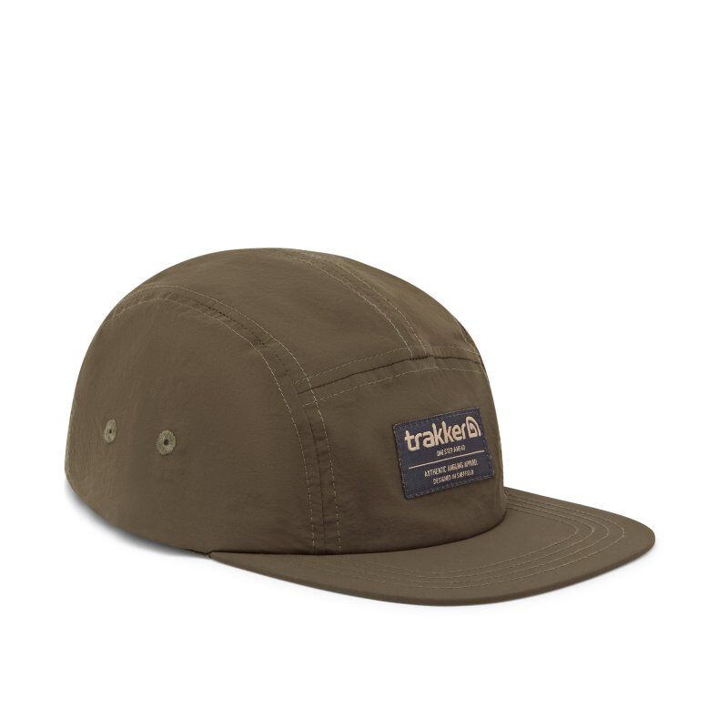 Casquette Trakker CR 5 Panel Green Cap - Casquettes | Pacific P&ecirc;che