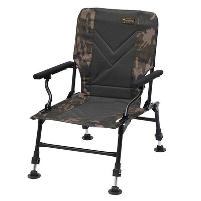 Levelchair prologic avenger relax camo chair w/armrest + covers - Levels Chair | Pacific P&ecirc;che