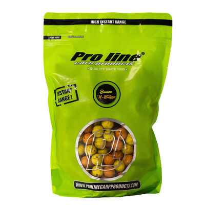 Bouillettes pro line banana n'butyric 1kg - Denses | Pacific P&ecirc;che