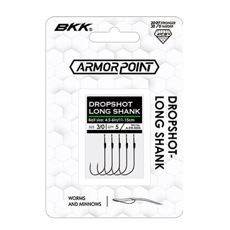 Hame&ccedil;on Simple BKK Dropshot Long Shank (x5) - Simples | Pacific P&ecirc;che