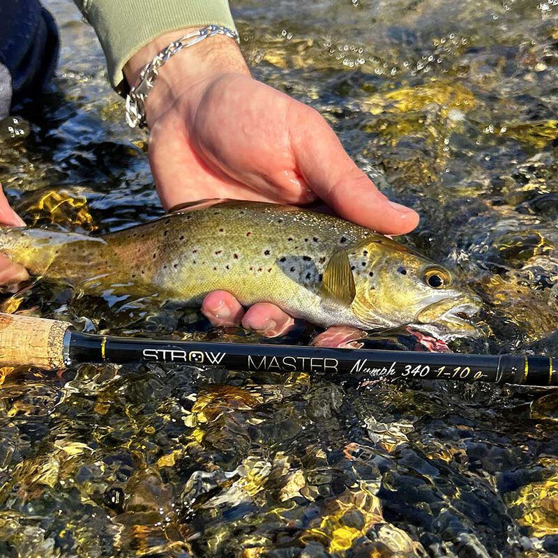 Canne Toc/Nymphe STROW Master Nymph 3m40 (1-10g) - Cannes multi-brins | Pacific P&ecirc;che