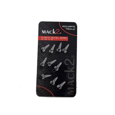Vrilles Accroche Bouillette Mack2 Plastic Swivel Screw x10 - Accroche app&acirc;ts | Pacific P&ecirc;che