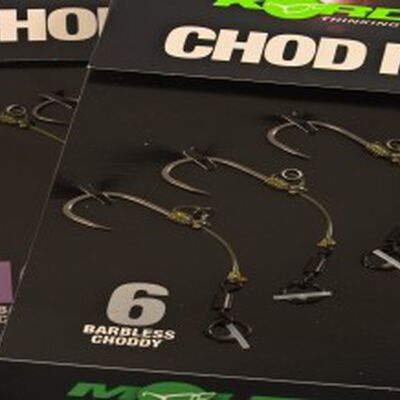 Bas de ligne carpe korda chod rig short barbed - Bas de Ligne Mont&eacute;s | Pacific P&ecirc;che