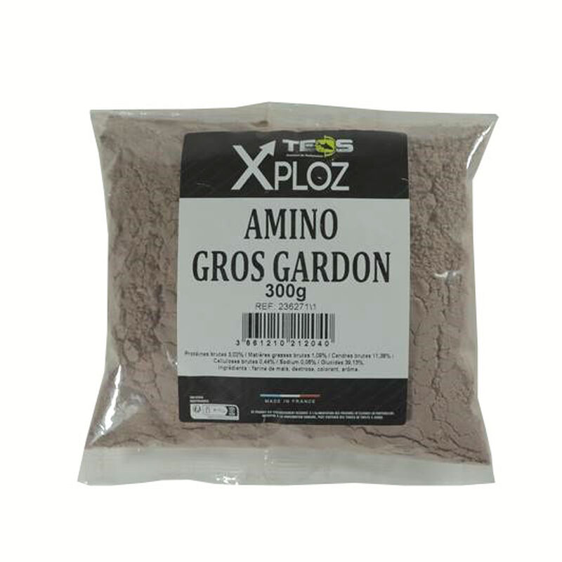 Additif Teos Xploz Amino  Gros Gardon 300g - Additifs | Pacific P&ecirc;che