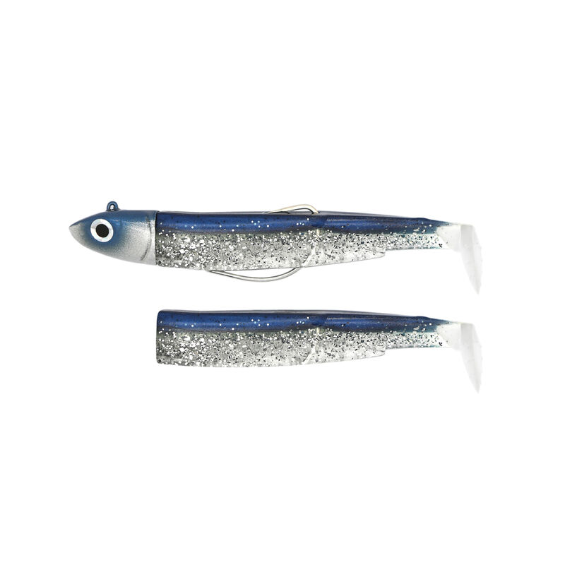 Leurre Souple FIIISH Combo Offshore Black Minnow 120mm 25g - Leurres souples | Pacific P&ecirc;che