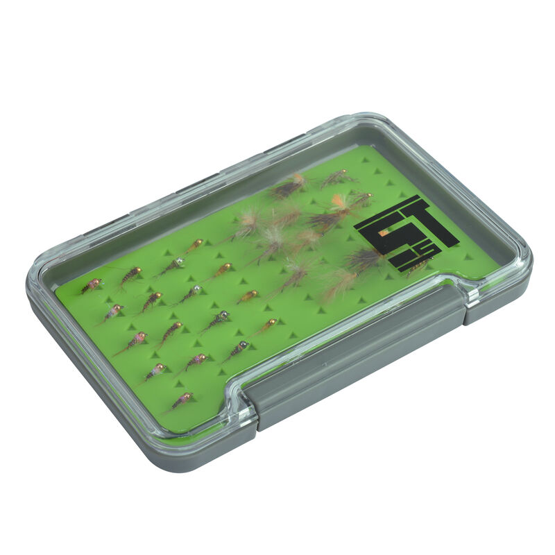 Bo&icirc;te &agrave; mouche silverstone waterpro rubber slim/small (capacit&eacute; 75 mouches) - Bo&icirc;tes Mouches | Pacific P&ecirc;che