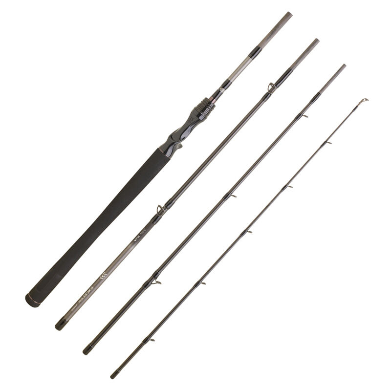 Canne Spinning Travel Daiwa Exceler Mobile 704MHFSEF, 4 brins, 2.13m, 7-28g - Cannes Spinning | Pacific P&ecirc;che