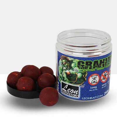 Bouillettes Blind&eacute;es Hoogendijk Granitic Boilies Crab N&deg;1 Special 100g - Denses | Pacific P&ecirc;che