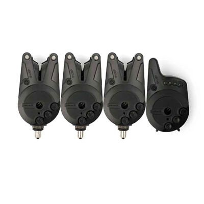 Coffret 3 D&eacute;tecteurs + Centrale Trakker DB7-R 3 Rod Bite Alarm Set - Coffrets d&eacute;tecteurs | Pacific P&ecirc;che