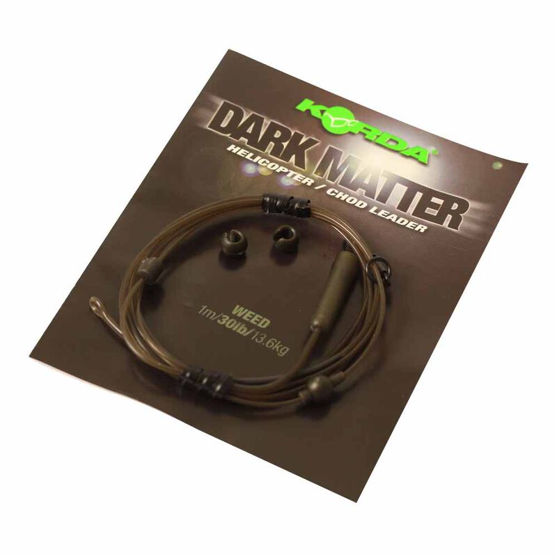 Leader korda dark matter heli 40lb - Leaders | Pacific P&ecirc;che