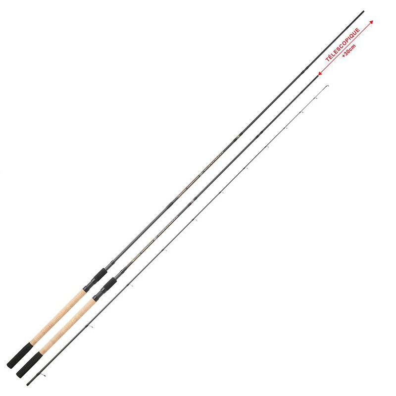 Canne Garbolino Essential X-tend Match Carp Pellet Waggler 3m15-3m45 - 155g - Cannes Anglaise et Bolognaise | Pacific P&ecirc;che