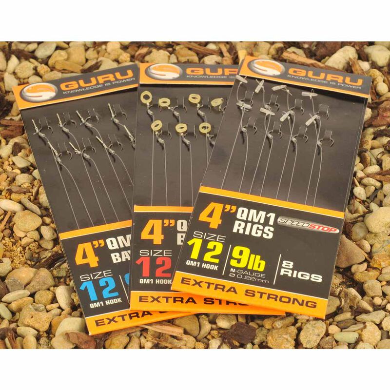 Hame&ccedil;ons mont&eacute;s coup guru bayonnets qm1 10cm (x8) - Hame&ccedil;ons / bas de ligne feeder | Pacific P&ecirc;che