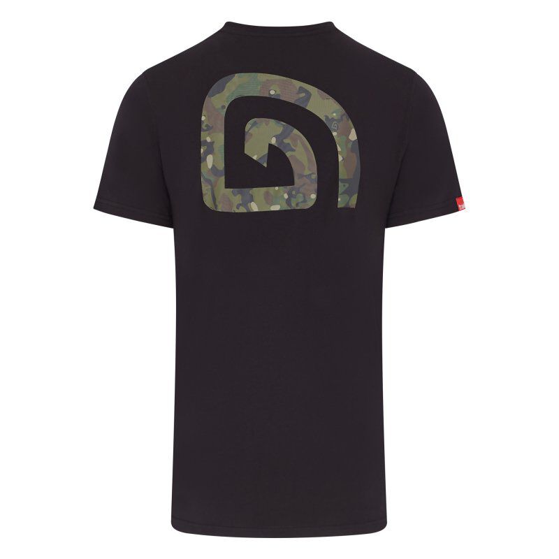 T-shirt Trakker CR Logo Black Camo - T-shirts manches courtes | Pacific P&ecirc;che