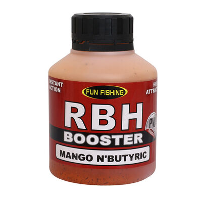 Booster Fun Fishing RBH Mango N&rsquo;Butyric 250ml - Boosters / dips | Pacific P&ecirc;che