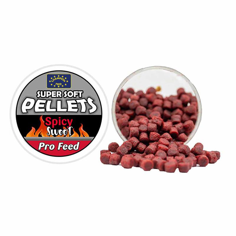 Pellets Expander Spicy Sweet Champion Feed Super Soft Pellets - Pellets | Pacific P&ecirc;che
