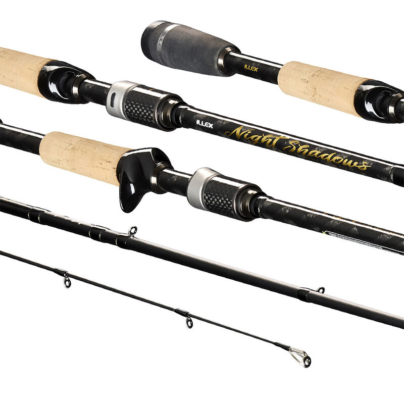 Canne Casting Illex Night Shadows B 190 M-MH Vertical Game 1.91m, 7-28g - Cannes Casting | Pacific P&ecirc;che