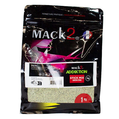 Stick Mix Mack2 Green Zing 1kg - Sticks Mix | Pacific P&ecirc;che