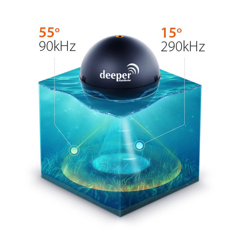 Sondeur portable navigation deeper pro plus - Sondeurs | Pacific P&ecirc;che