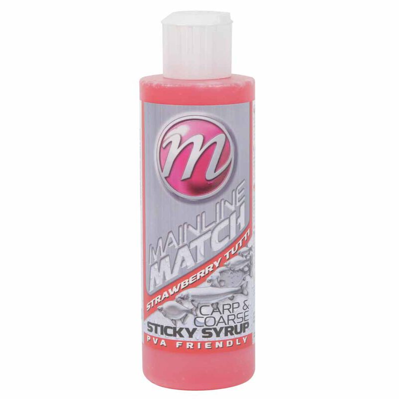 Additif liquide coup mainline match sticky syrup strawberry tutti 250ml - Additifs | Pacific P&ecirc;che