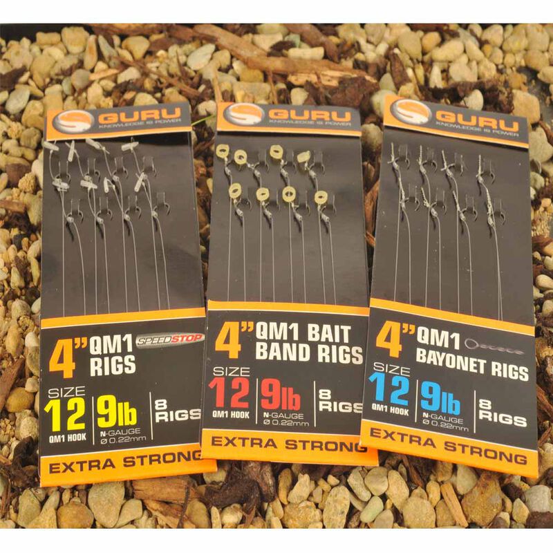 Hame&ccedil;ons mont&eacute;s coup guru speed stop qm1 10cm (x8) - Hame&ccedil;ons / bas de ligne feeder | Pacific P&ecirc;che