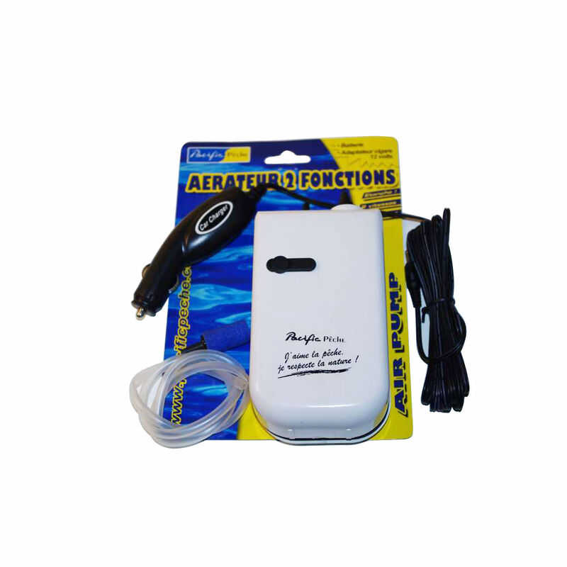 A&eacute;rateur pour vivier carnassier redfish air pump ap-2102 - Carnassier au pos&eacute; | Pacific P&ecirc;che