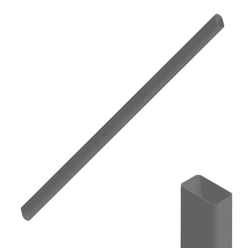 Tube Ovale Rive 35 x 65 mm L165 Fum&eacute; - Fourreaux | Pacific P&ecirc;che