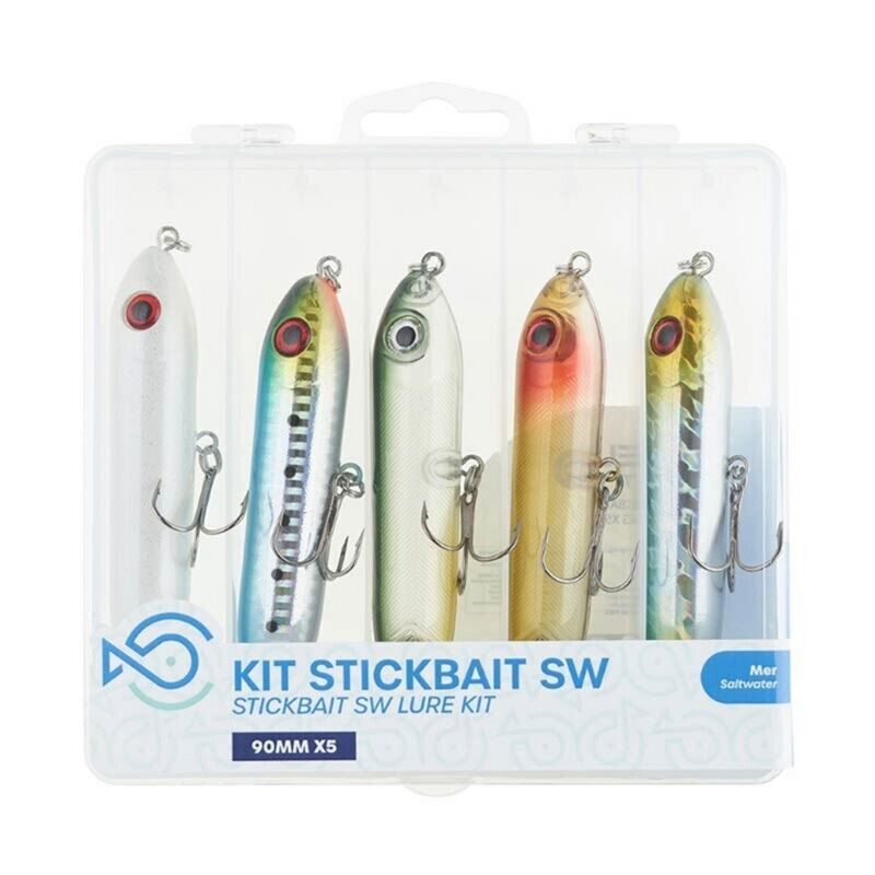 Kit Sert Stickbait SW 90mm 13g x5 - Leurres PN flottants | Pacific P&ecirc;che