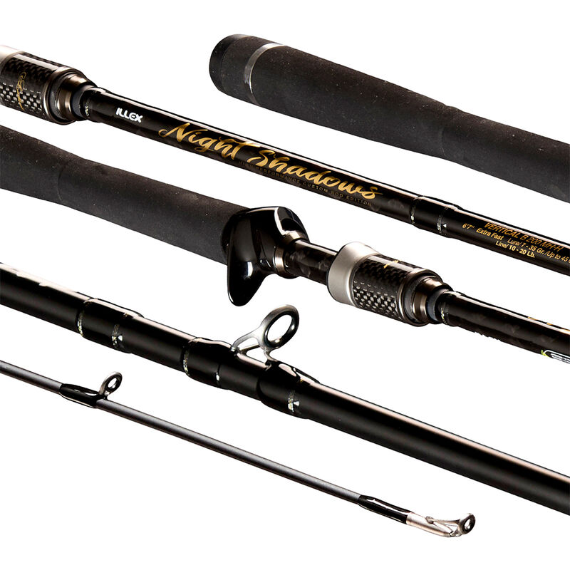 Canne Casting Illex Night Shadows B 200 MH-H Vertical 2.01m, 14-45g - Cannes Casting | Pacific P&ecirc;che