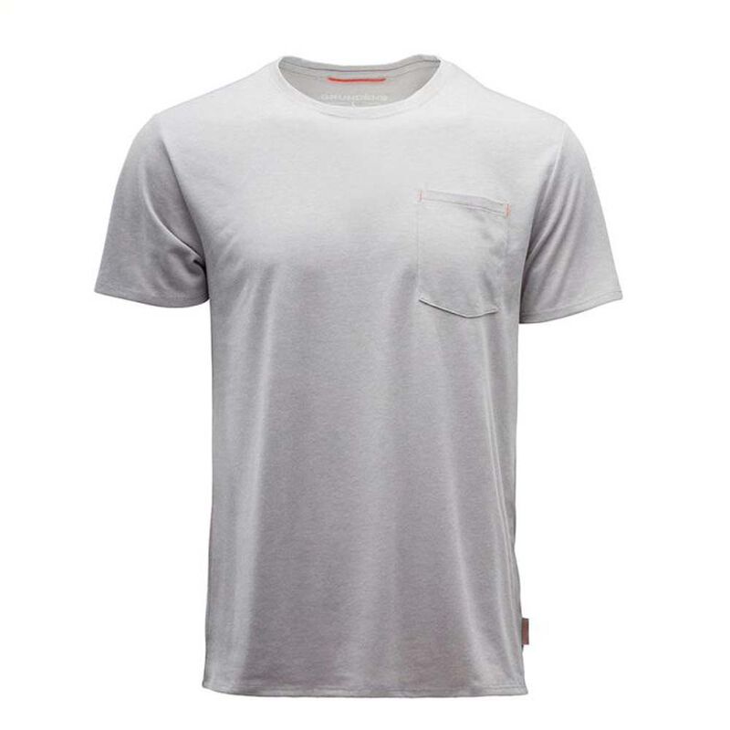 T-shirt UPF30 Grundens Shorebreak SS Crew Skyrocket - T-shirts manches courtes | Pacific P&ecirc;che