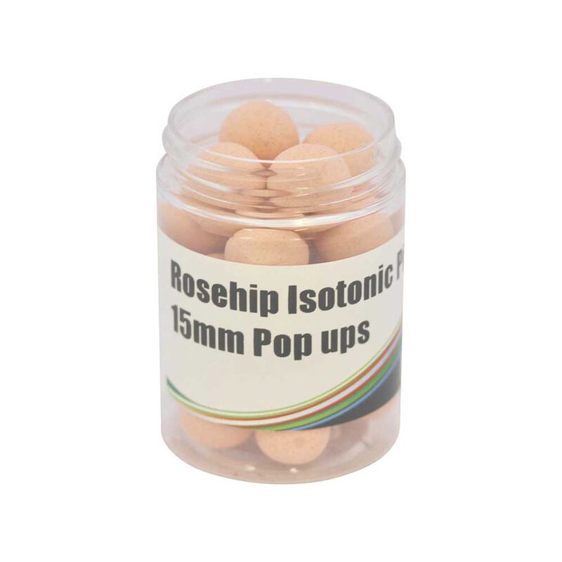 Bouillettes flottantes carpe mistral specialist range rosehip pop ups 100ml - Flottantes | Pacific P&ecirc;che