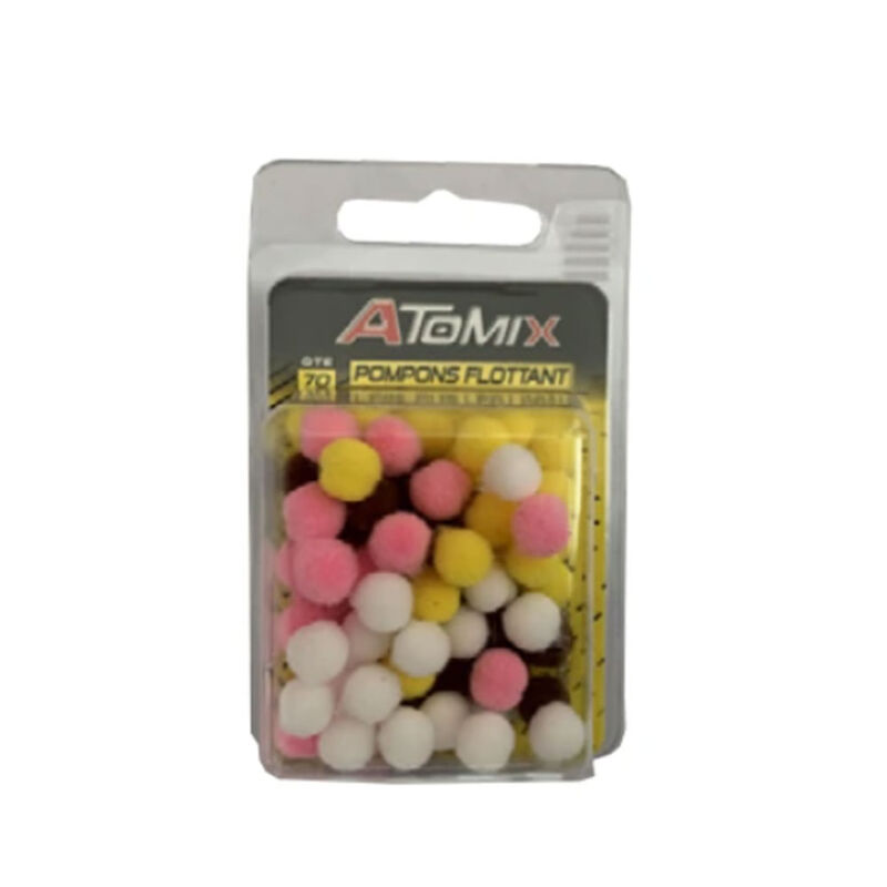 Pompons Atomix Micro Flottants - App&acirc;ts artificiels | Pacific P&ecirc;che