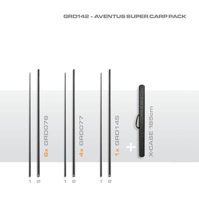 Kit Carpodrom Guru Aventus Super Carp Pack - Kits | Pacific P&ecirc;che