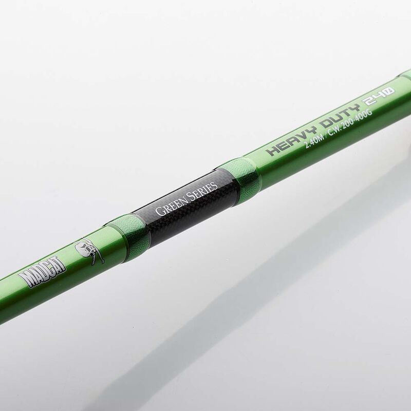 Canne silure Madcat Green Heavy Duty 3m 200-400g - Cannes D&eacute;rive | Pacific P&ecirc;che