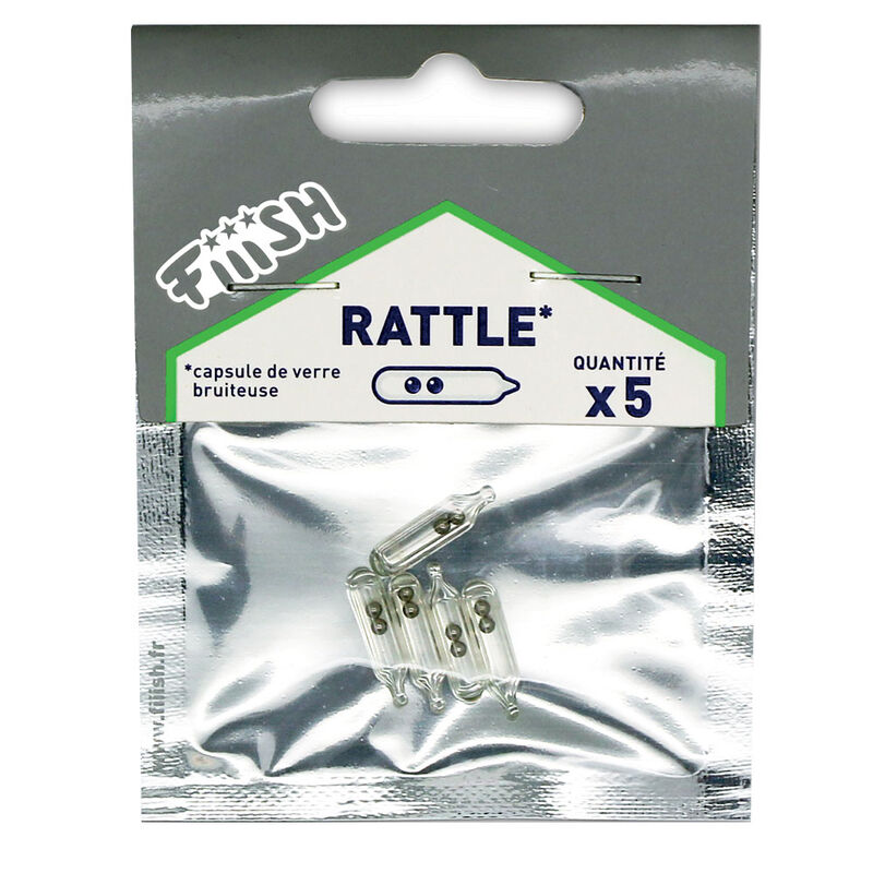 Rattles fiiish pour leurre souple (x5) - Leurres souples | Pacific P&ecirc;che