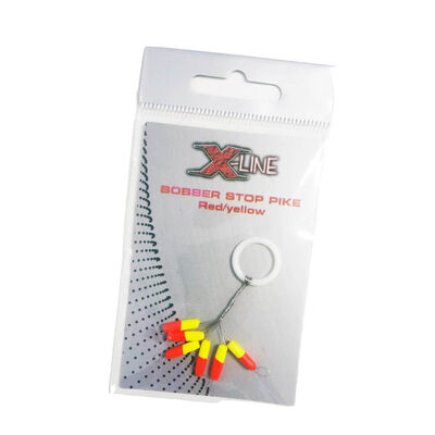 Stop float x-line bobber stop pike rouge/jaune - Carnassier au pos&eacute; | Pacific P&ecirc;che