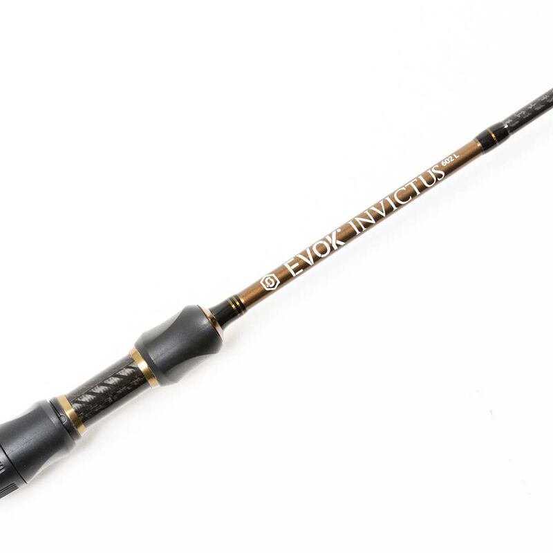 Canne Spinning Evok Invictus 602L 1.80m, 3-10g - Cannes multi-brins | Pacific P&ecirc;che