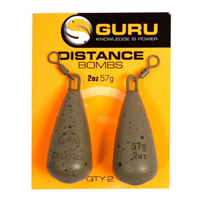 Plombs &agrave; &eacute;merillon coup guru distance bombs (x2) - Plombs | Pacific P&ecirc;che