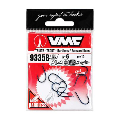 Hame&ccedil;ons VMC Bleu sans ardillon 10 par pochette - Hame&ccedil;ons | Pacific P&ecirc;che