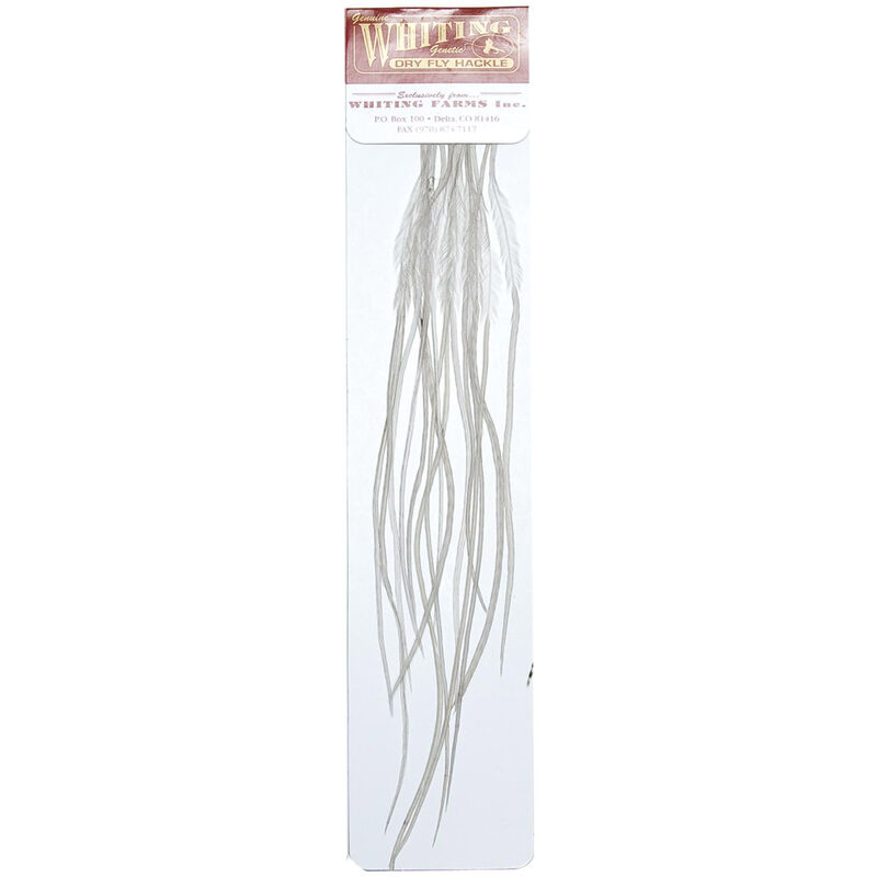 Fly tying plumes whiting microbarb silver g2 - Plumes | Pacific P&ecirc;che
