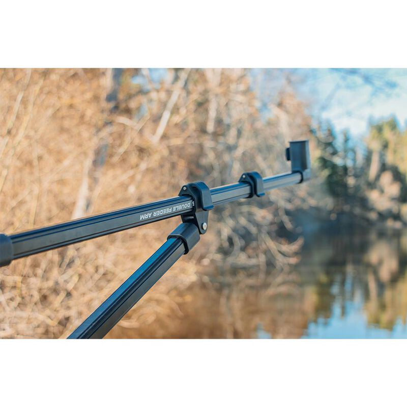 Barre Feeder Teos Double Feeder Arm - Supports Droits | Pacific P&ecirc;che