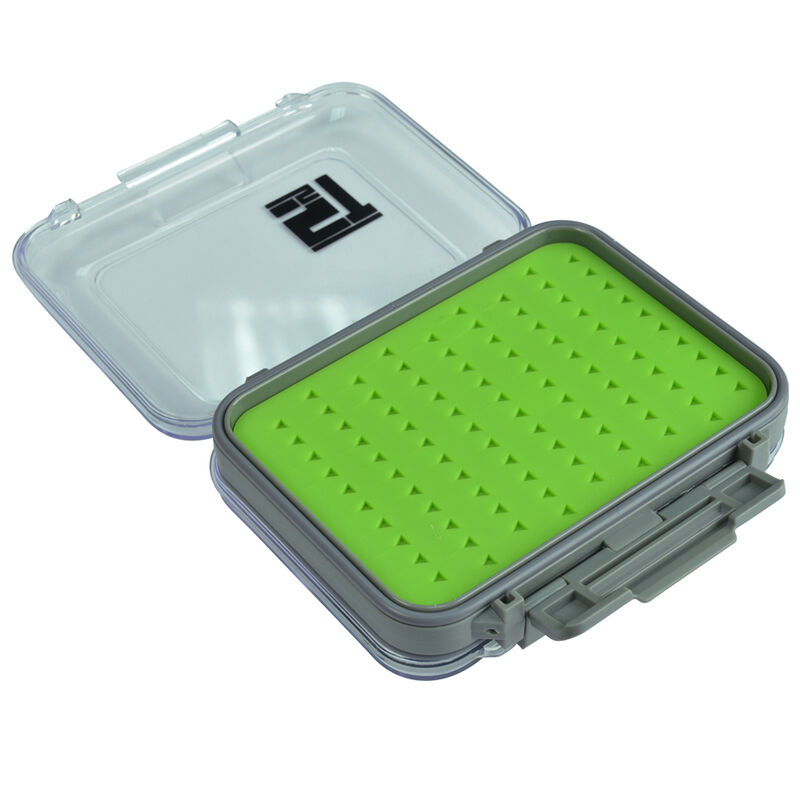 Bo&icirc;te &agrave; mouche silverstone waterpro rubber twin/small (capacit&eacute; 180 mouches) - Bo&icirc;tes Mouches | Pacific P&ecirc;che