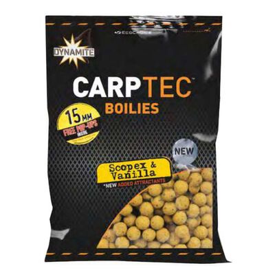 Bouillettes Dynamite Baits Carptec SCOPEX & VANILLA 1.8kg - Denses | Pacific P&ecirc;che