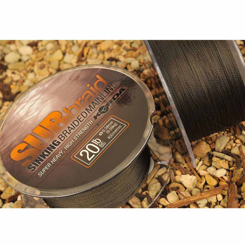 Tresse carpe korda sub braid 450m - Tresse | Pacific P&ecirc;che