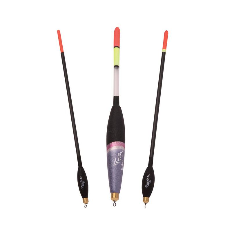 Kit 3 flotteurs anglais pr&eacute;plomb&eacute;s Waterqueen - Flotteurs Fixes | Pacific P&ecirc;che