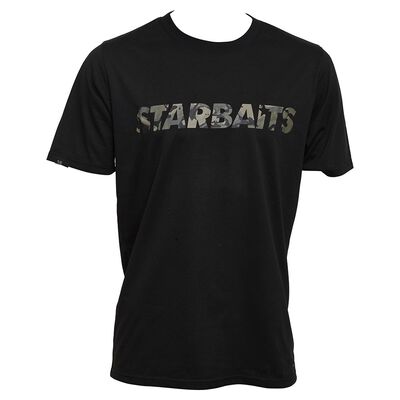 Tee-Shirt Black Camo Starbaits - T-shirts manches courtes | Pacific P&ecirc;che