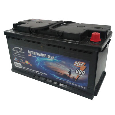 Batterie Marine Frazer 100Ah 600 Cycles - Batteries | Pacific P&ecirc;che