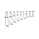 Agrafes flashmer americaine inox (x10) - Agrafes | Pacific P&ecirc;che